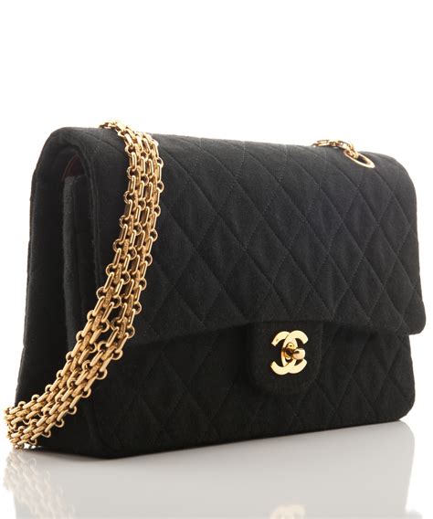 chanel jersey chain bag|Chanel handbags.